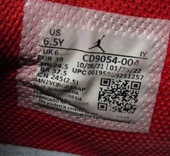 Nike Jordan’s Air Legacy 312 Low Sneakers 6.5 Y CD9054-004