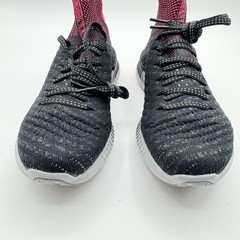 Under Armour Kids Highlight Delta 2 Black Pink Knit Running High Top 1295766 5