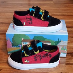 Vans The Simpsons Old Skool V El Barto Shoe Toddler Size 8 NEW NIB No Tags
