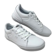 VANS Seldan Tumble Low Shoe Leather White Women Kids Casual Sneakers VN0A4U2505R