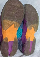 Under Armour Steph Curry SC 2.5 Purple & Teal Shoes Size 4.5Y