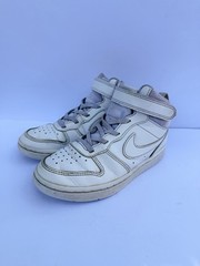 Nike Court Borough Mid 2 PS White Kids Sneakers Size 13C CD7783-100 Shoes