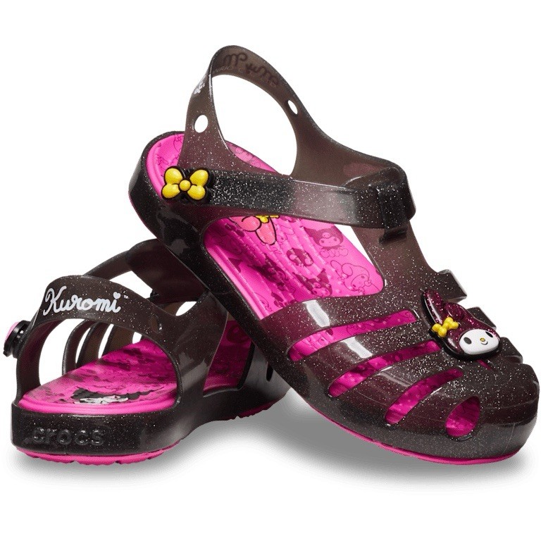 Crocs Isabella Kid’s US C5 Sandals Hello Kitty & Friends My Melody and Kuromi
