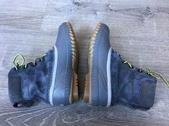 SOREL Cheyanne II Boots Youth Size 5 Gray Camo Winter Duck Boots NY2947-089