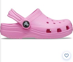 Crocs Taffy Pink 🌷 J1 – Junior 1 Classic Clog New With Tags Fast Shipping.