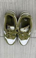Nike Dunk Low Pacific Moss Grade School FB9109-108 Boys Size 5Y Great Condition