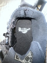 Dr. Martens Toddler Pascal Silver Stars Leather Boots Size US 8
