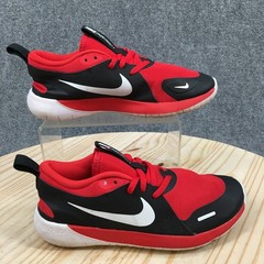 Nike Shoes Youth 5 Flex Contact 4 Athletic Sneakers Red Lace Up Low CJ2074-600