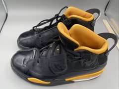 Size 6 (GS) – Jordan Dub Zero Mid Black Taxi