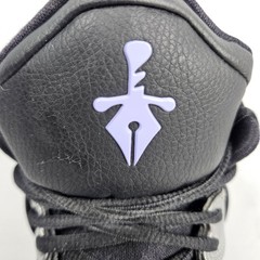 Nike Kyrie Infinity Black Silver Athletic Shoes Youth Size 7Y (DD0334-005)