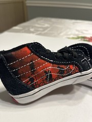 Vans x Stranger Things Sk8 High Upside Down Friends Dont Lie Toddlers 6.5