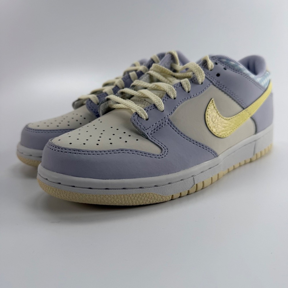 Nike Dunk Low SE Easter 2023 GS Oxygen Purple Citron Tint FJ4641-536 Size 6.5Y