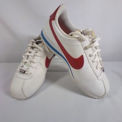 Nike Cortez Basic – Size: 5.5 Y, Color White, Red (904764-103)
