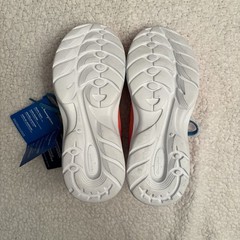 BRAND NEW!! CHAMPION Kids Sneakers. Orange/Blue. Sz 4. Memory Foam. See photos