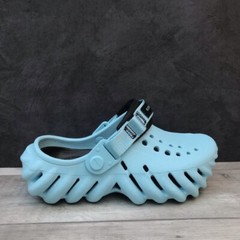 Crocs Echo Clog Arctic Blue & Black Select-a-Size