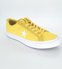 2918 Converse Kids One Star OX Desert Gold/White/Green Size 6Y US