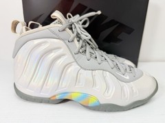 Nike Air Foamposite One GS Light Smoke Grey Rainbow Pixel CU1054-001 Size 7Y