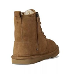 New NIB Ugg Neumel High Chestnut Chukka Lace Up Boot Sheepskin Youth Boys Girls