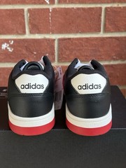 New Adidas Breakstart Red Black White Size 6 Youth Sneakers Retro Shoes