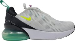 Little Kid’s Nike Air Max 270 White/Volt-Black-Laser Blue (DX3348 100) – 11