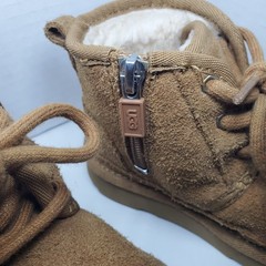 UGG Neumel II Boot Suede 1017320K Chestnut Unisex Children Sz 8 Winter Cozy