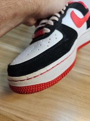NIKE AIR FORCE 1 ‚VALENTINES‘ 2011 314219-112 US 5.5Y Good Shape