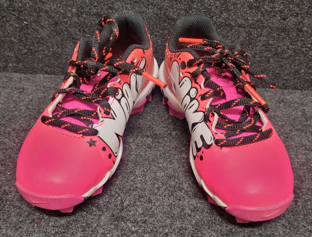 Nike Diamond Kids Baseball/Softball Cleats 11C Pink/Red/Black/White FZ8655-600