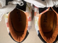 MUDD Multi Color Checked Sneaker Youth Size 1