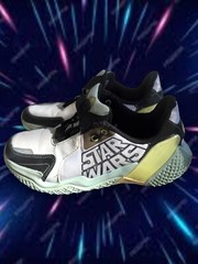 Adidas Disney Star Wars 4UTURE Runner Shoes kids youth 5 Yoda Jedi Master Rare