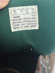 Timberland Field Boots Beef & Broccoli Green Brown Youth Size 5.5 Boy Waterproof