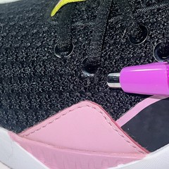 Puma Unisex Kids Incite Sneaker Black Pink Yellow Sz 6C