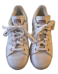 Stan Smith Adidas White with Red stitching US Size 5, EU 36