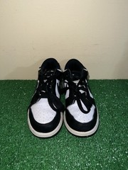 Nike Dunk Low Retro PS White Black Panda CW1588-100 Size 3Y NO INSOLES