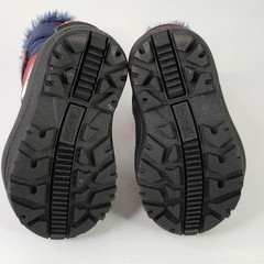 Sorel Toddler Snow Commander Snow Boots Size 6 Black Super Blue pull on