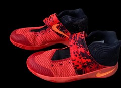 Nike Kyrie 2 inferno size 7Y 2015 no laces See Photos