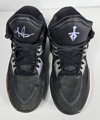 Nike Kyrie Infinity Black Silver Athletic Shoes Youth Size 7Y (DD0334-005)