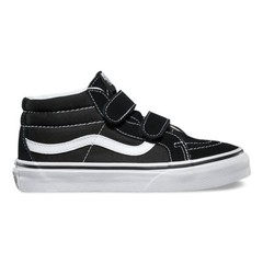VANS KIDS SK8-Mid Reissue V Black/White All Sizes 11- 7 Fast Shipping