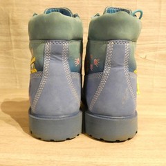 Timberland SpongeBob SquarePants Waterproof Boots Mens/Youth 7 Womens 8.5 Blue