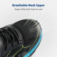 Athletic Running Sneakers for Kids Boys Girls Lightweight Breathable Shoes