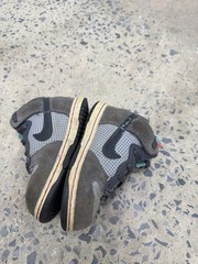 Nike Dunk High Wolf Grey Calypso Sneakers 2012 Kids Shoes 9C Toddler Rare Worn