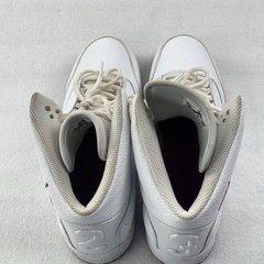 Nike Air Jordan 1 Flight 5 Premium White Team Purple Size 7.5Y EUC