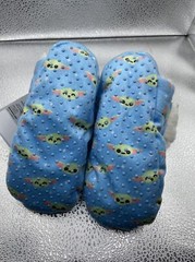 Slippers Plush Booties W/ Grips Toddlers Shoe Size 4 To 10 Mandalorian Star Wars
