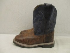 Dan Post Childrens Square Toe Boots Mid Calf Kid Size 2 D