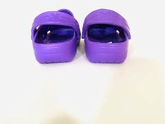AirWalk Eva Purple Black Clogs Mules Shoes Kids 8.5 9 9.5