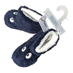 Gymboree size 3 Blue „Eyes“ Slippers