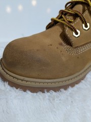 Timberland Boots Youth Kids Size 11 Wheat Waterproof Winter Boot Brown