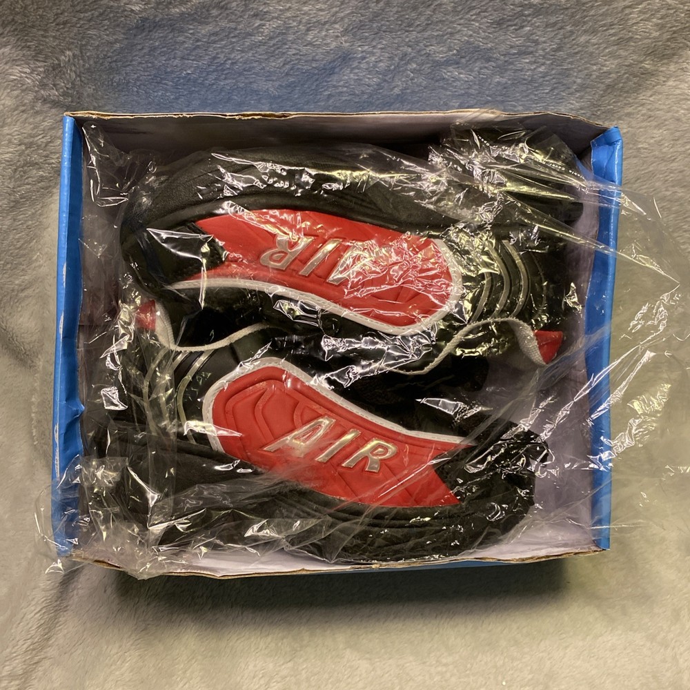 Air Wave Size 2 Wheel Roller Shoes, Black and Red, New In Box