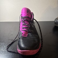Under Armour Curry 2.5 GS Basketball Shoes Size 7Y US Mid Top Shoes Black Pink