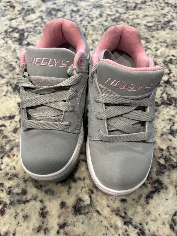Youth Heelys Size 13c Grey/Pink