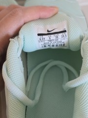 Nike Air Max Plus GS Mint Green/White Mesh Low Top Sneakers Youth 6.5Y